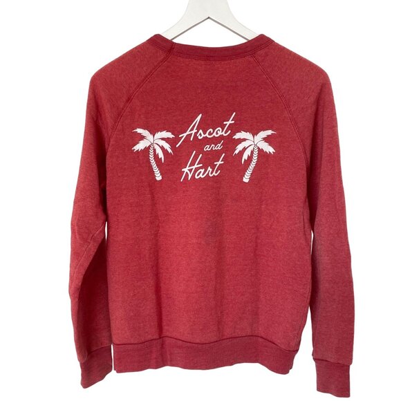 Alternative Earth Palm Tree Printed Sweater - Picture 2 of 3